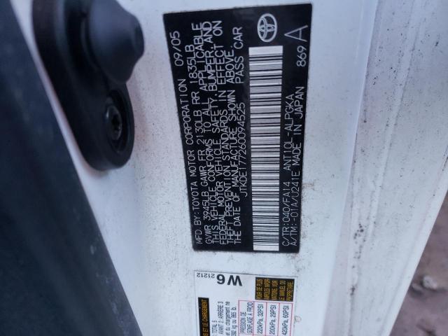 JTKDE177260094525 - 2006 TOYOTA SCION TC Ağ foto 12