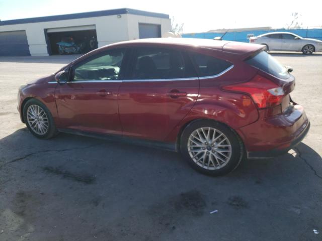 1FADP3N2XEL156146 - 2014 FORD FOCUS TITANIUM RED photo 2