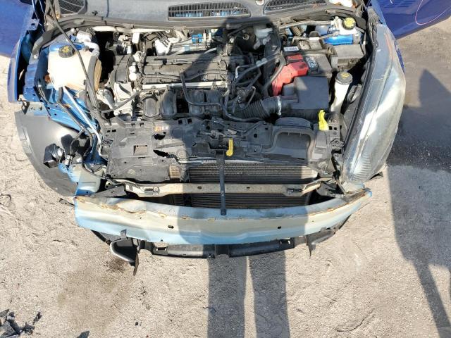 3FADP4BJ2JM145944 - 2018 FORD FIESTA SE BLUE photo 11