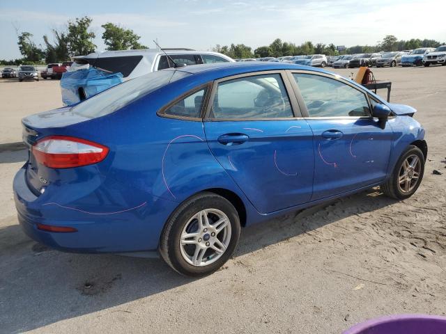 3FADP4BJ2JM145944 - 2018 FORD FIESTA SE BLUE photo 3