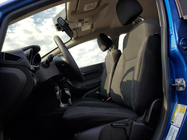 3FADP4BJ2JM145944 - 2018 FORD FIESTA SE BLUE photo 7