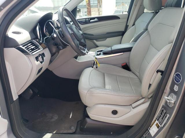 4JGDA5HBXFA444874 - 2015 MERCEDES-BENZ ML 350 4MATIC GRAY photo 7