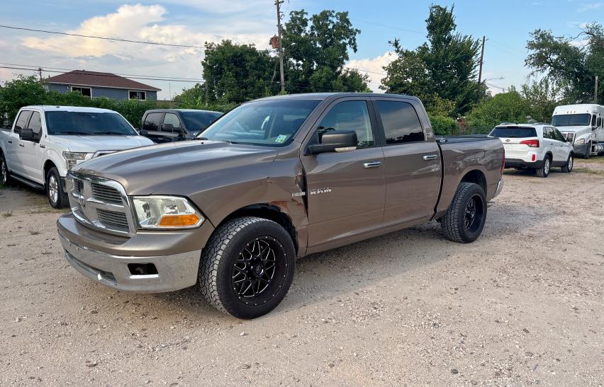 1D7RB1CTXAS118338 - 2010 DODGE RAM 1500 BROWN photo 2