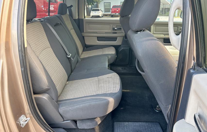 1D7RB1CTXAS118338 - 2010 DODGE RAM 1500 BROWN photo 6