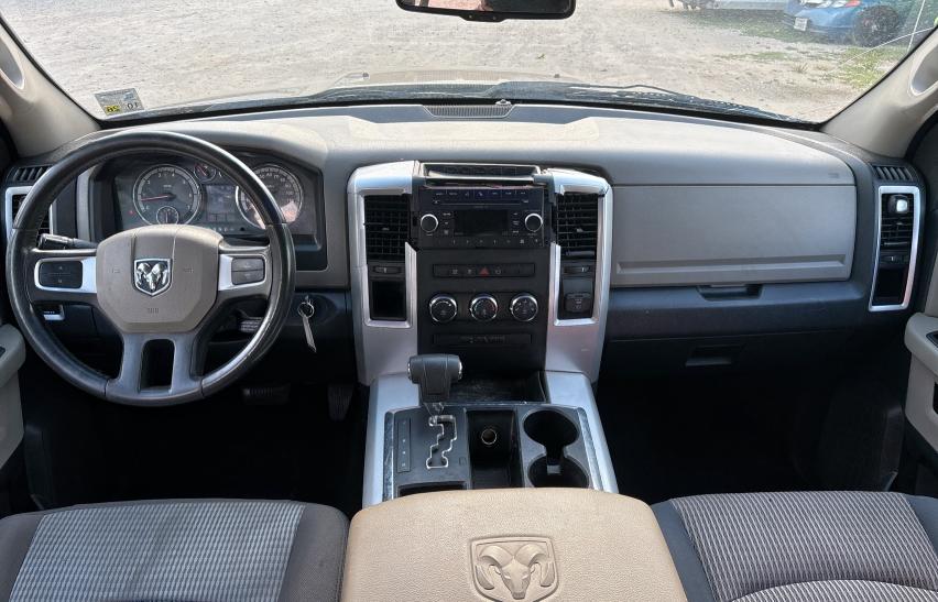 1D7RB1CTXAS118338 - 2010 DODGE RAM 1500 BROWN photo 9