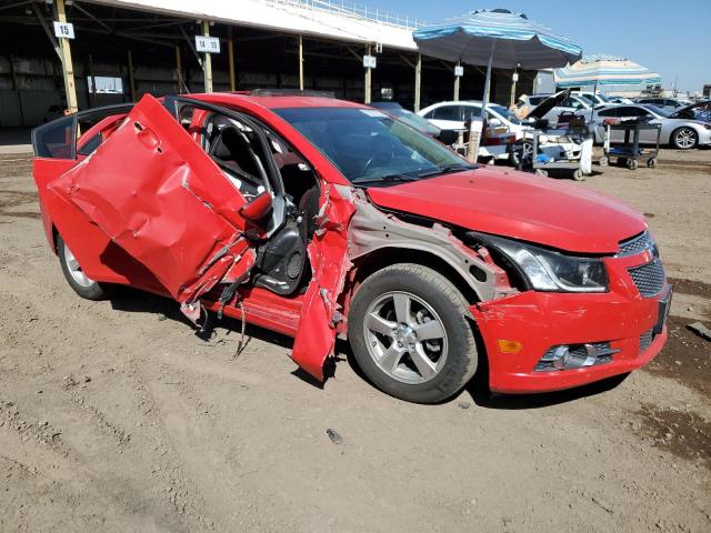 1G1PD5SB3E7312402 - 2014 CHEVROLET CRUZE LT RED photo 4