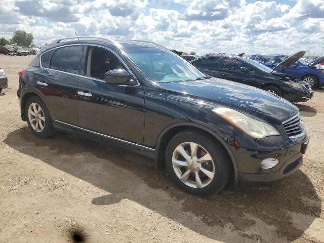 JNKAJ09F58M360585 - 2008 INFINITI EX35 BASE შავი ფოტო 4