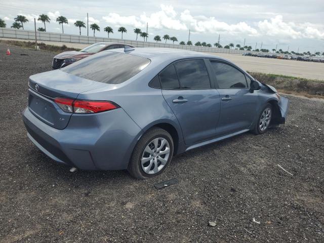 5YFEPMAEXNP388693 - 2022 TOYOTA COROLLA LE TEAL photo 3