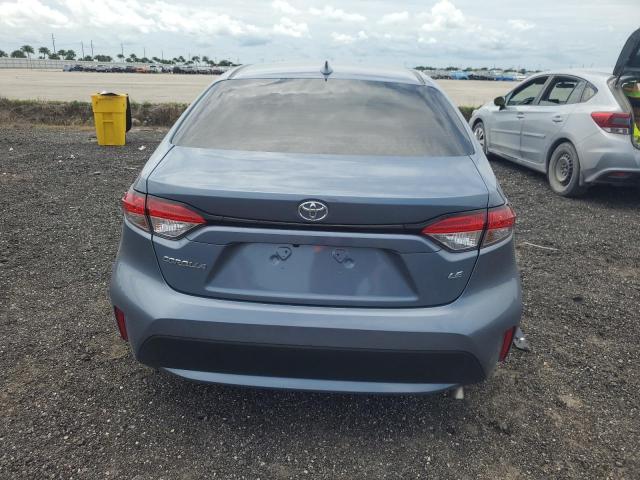 5YFEPMAEXNP388693 - 2022 TOYOTA COROLLA LE TEAL photo 6