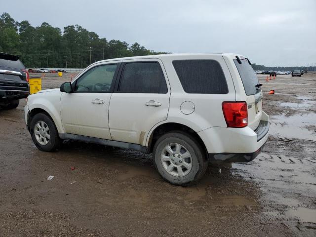 4F2CY0C73BKM03721 - 2011 MAZDA TRIBUTE I WHITE photo 2