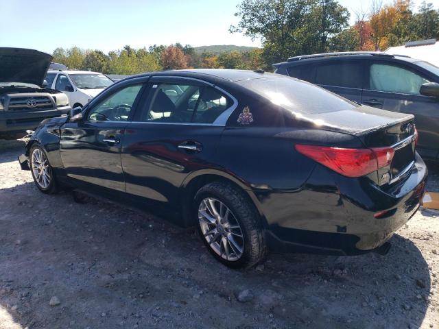 JN1BV7AR2EM692927 - 2014 INFINITI Q50 BASE BLACK photo 2