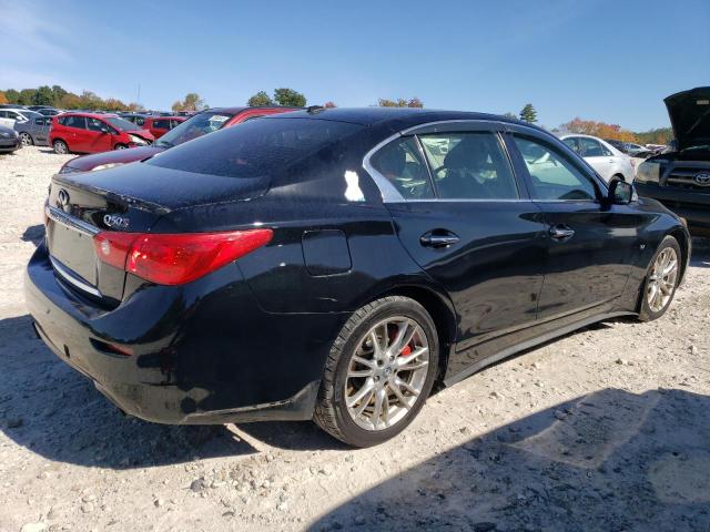 JN1BV7AR2EM692927 - 2014 INFINITI Q50 BASE BLACK photo 3