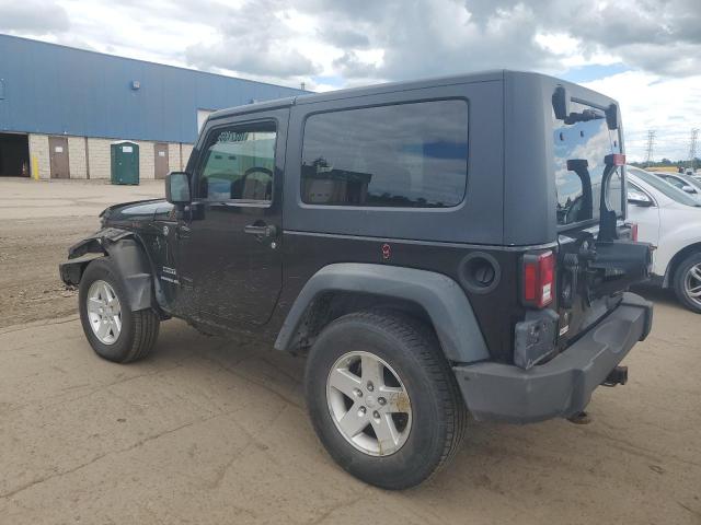 1J4AA2D13AL133524 - 2010 JEEP WRANGLER SPORT BLACK photo 2