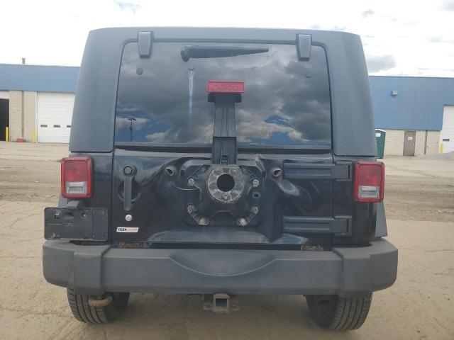 1J4AA2D13AL133524 - 2010 JEEP WRANGLER SPORT BLACK photo 6