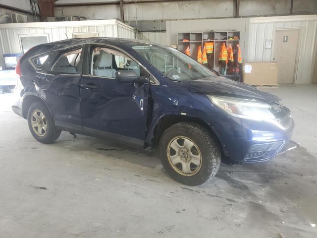 5J6RM4H30FL061805 - 2015 HONDA CR-V LX BLUE photo 4