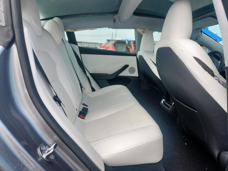 5YJ3E1EA1SF999853 - 2025 TESLA MODEL 3 GRAY photo 10