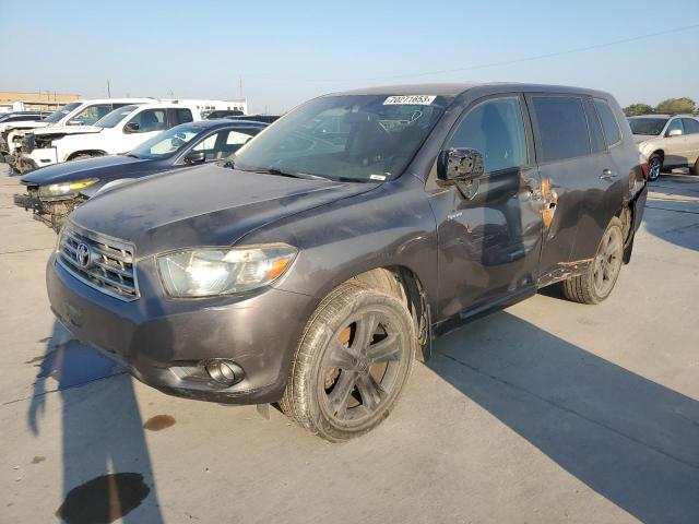 JTEES43A682009101 - 2008 TOYOTA HIGHLANDER SPORT GRAY photo 1