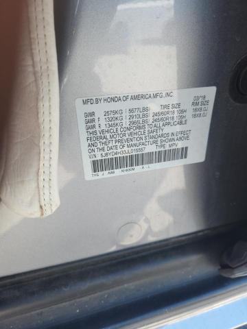 5J8YD4H33JL015557 - 2018 ACURA MDX გრაფიტი ფოტო 13