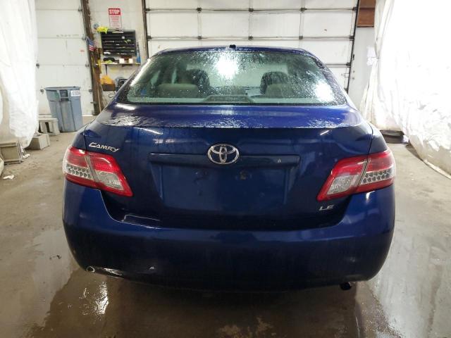 4T1BF3EK2AU510620 - 2010 TOYOTA CAMRY BASE 蓝色 照片 6