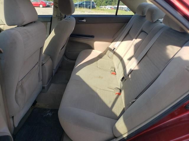 4T1BF30K56U119797 - 2006 TOYOTA CAMRY LE RED photo 10