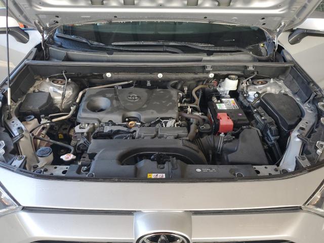 2T3W1RFV9KW033477 - 2019 TOYOTA RAV4 XLE ვერცხლისფერი ფოტო 11
