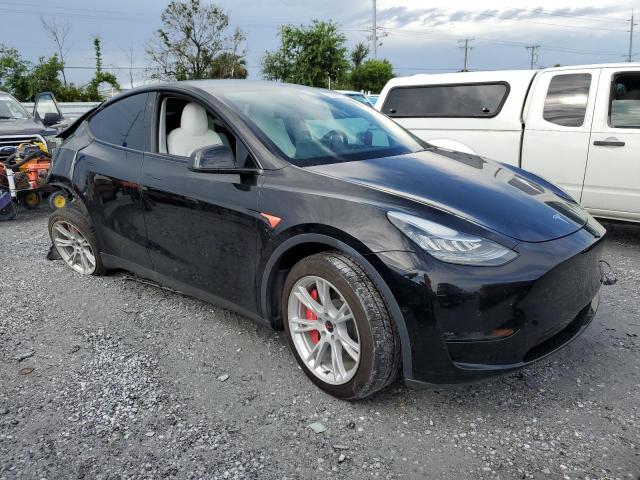 5YJYGDEE3LF017780 - 2020 TESLA MODEL Y 黑色 照片 4
