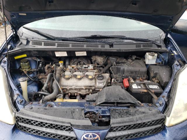 5TDZA23C64S178245 - 2004 TOYOTA SIENNA CE BLUE photo 12