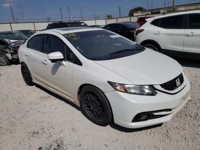 19XFB2F94FE058750 - 2015 HONDA CIVIC EXL WHITE photo 4