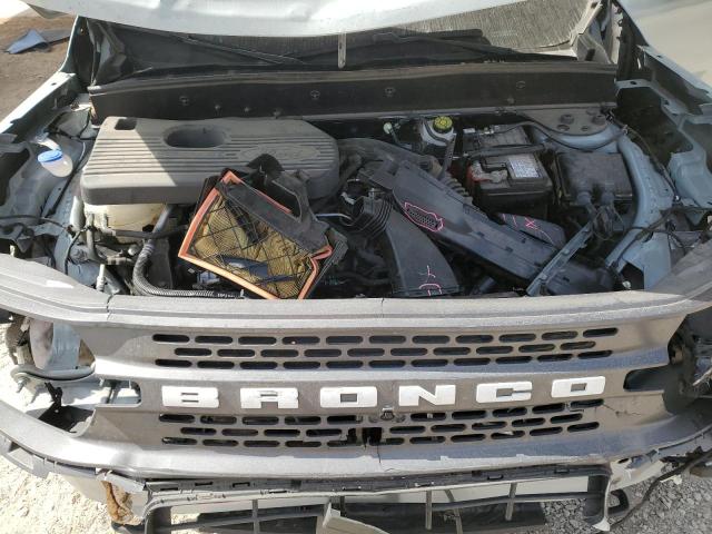 3FMCR9D9XMRA50986 - 2021 FORD BRONCO SPO BADLANDS GRAY photo 12