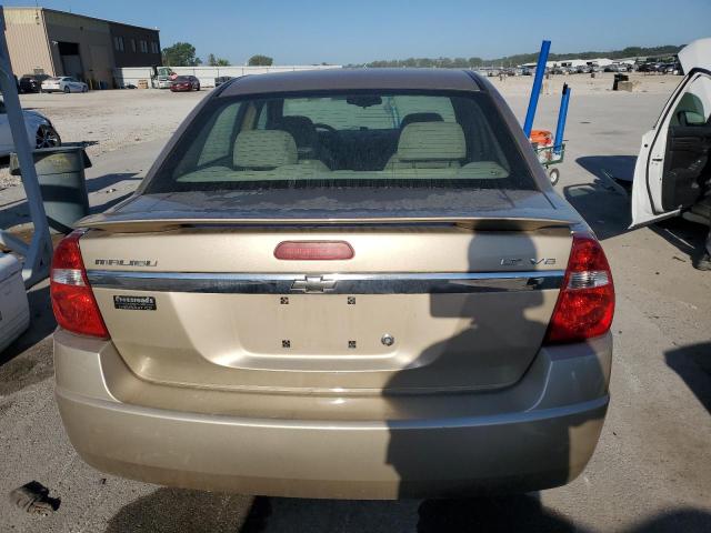1G1ZT518X6F295798 - 2006 CHEVROLET MALIBU LT GOLD photo 6