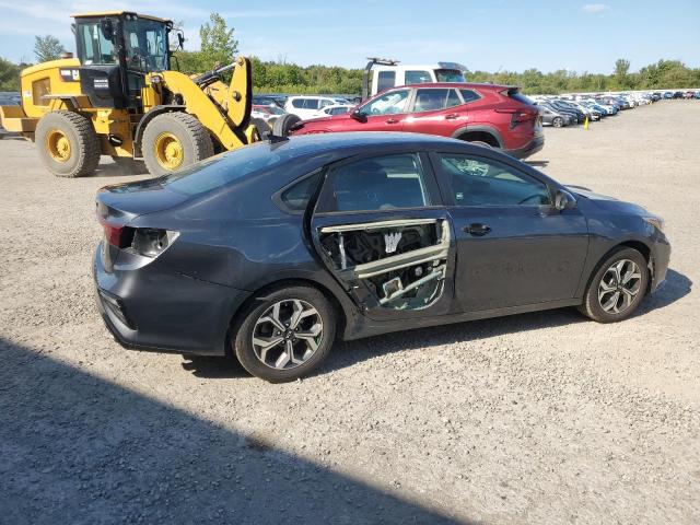 3KPF24AD0KE042840 - 2019 KIA FORTE FE ნაცრისფერი ფოტო 3