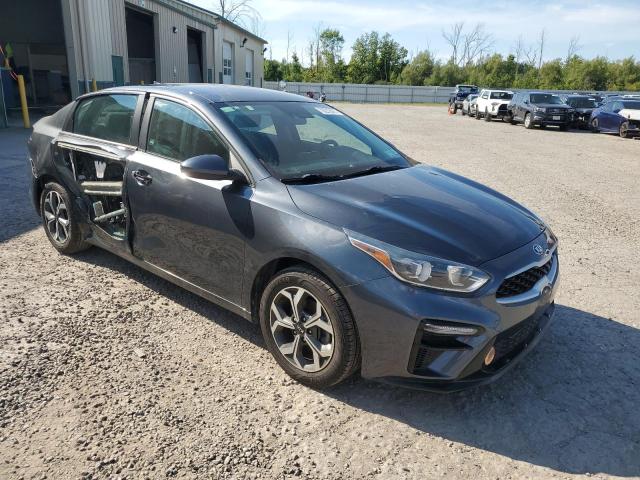 3KPF24AD0KE042840 - 2019 KIA FORTE FE ნაცრისფერი ფოტო 4