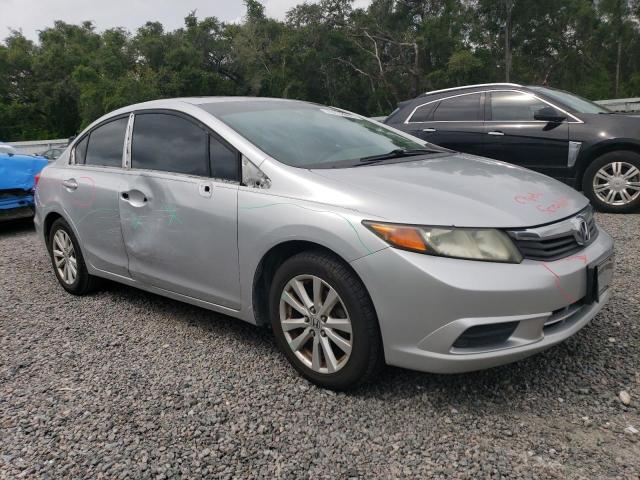 19XFB2F95CE000352 - 2012 HONDA CIVIC EXL SILVER photo 4