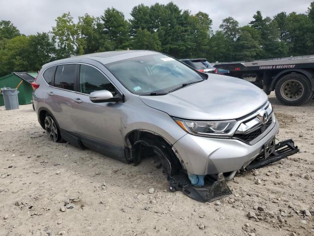 2HKRW2H50KH649563 - 2019 HONDA CR-V EX 银色 照片 4
