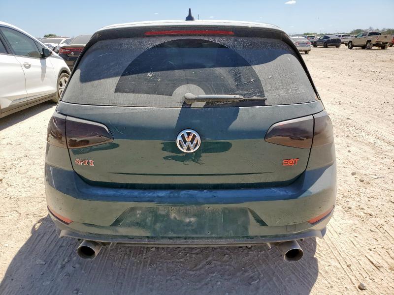 3VW5T7AU3KM024264 - 2019 VOLKSWAGEN GTI S GREEN photo 6