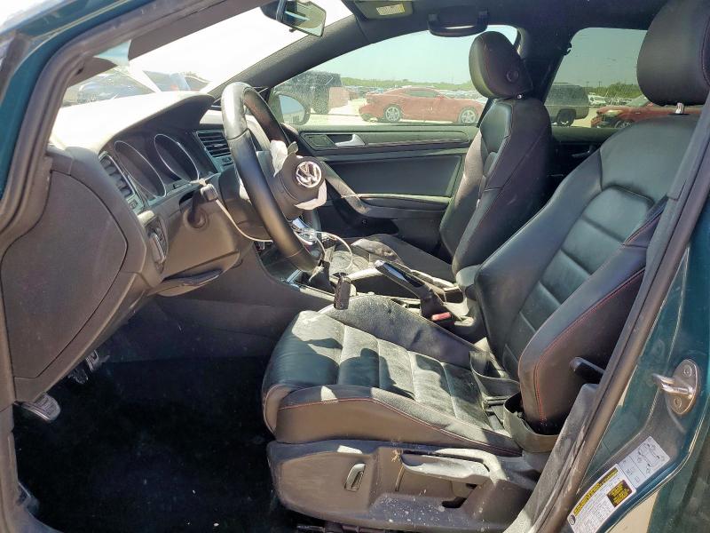 3VW5T7AU3KM024264 - 2019 VOLKSWAGEN GTI S GREEN photo 7