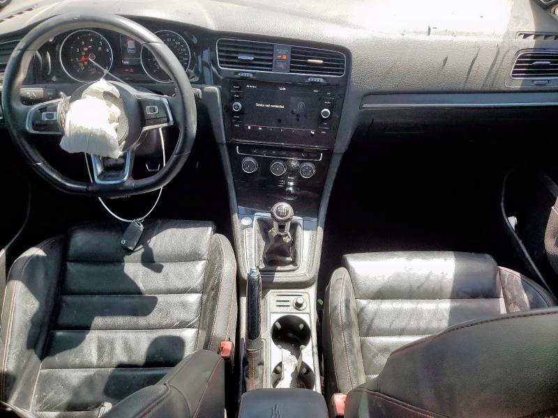 3VW5T7AU3KM024264 - 2019 VOLKSWAGEN GTI S GREEN photo 8