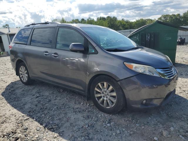 5TDDK3DC0CS047130 - 2012 TOYOTA SIENNA XLE GRAY photo 4