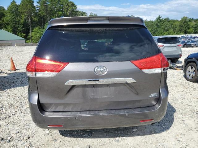 5TDDK3DC0CS047130 - 2012 TOYOTA SIENNA XLE GRAY photo 6
