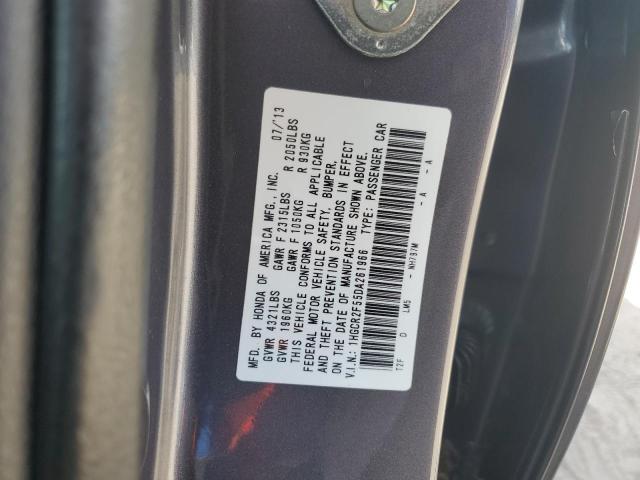 1HGCR2F55DA261966 - 2013 HONDA ACCORD SPORT Boz foto 12