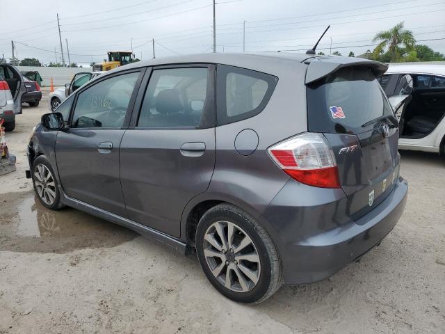 JHMGE8H59CC000711 - 2012 HONDA FIT SPORT GRAY photo 2