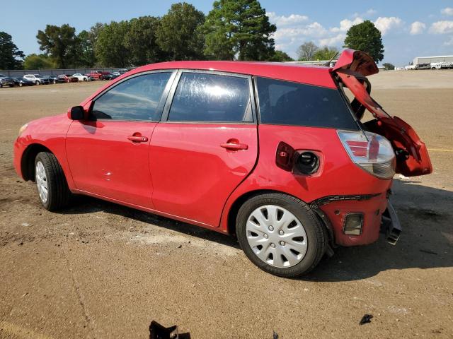2T1KR32E78C710670 - 2008 TOYOTA COROLLA MA XR RED photo 2