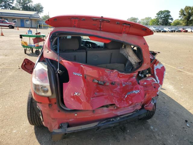 2T1KR32E78C710670 - 2008 TOYOTA COROLLA MA XR RED photo 6