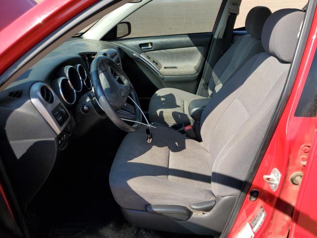 2T1KR32E78C710670 - 2008 TOYOTA COROLLA MA XR RED photo 7