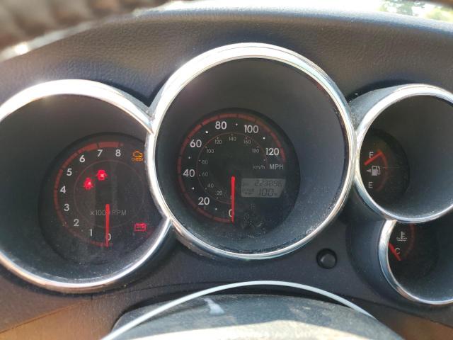 2T1KR32E78C710670 - 2008 TOYOTA COROLLA MA XR RED photo 9