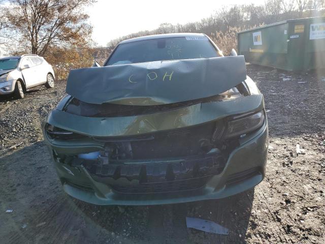 2C3CDXBG4NH205025 - 2022 DODGE CHARGER SXT GREEN photo 5