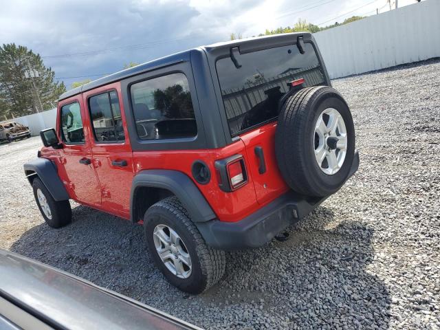 1C4HJXDN7KW618852 - 2019 JEEP WRANGLER UNLIMITED SPORT Qırmızı foto 2