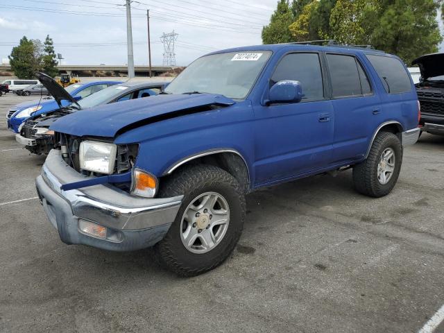 JT3GN86R920230972 - 2002 TOYOTA 4RUNNER SR5 BLUE photo 1