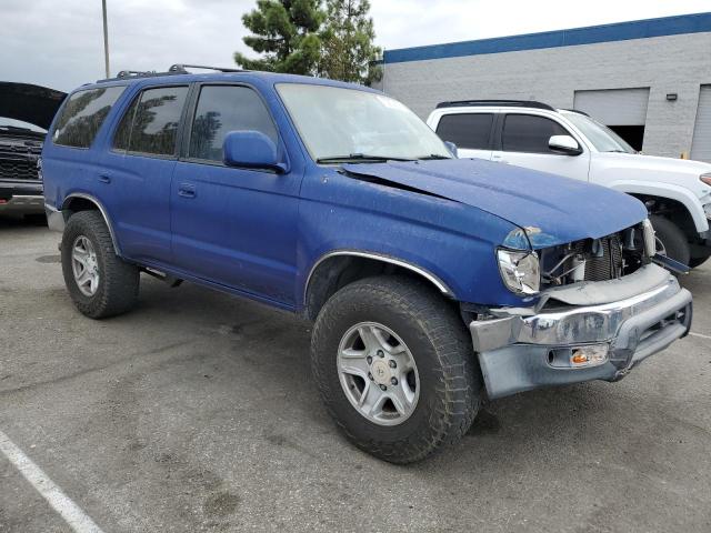 JT3GN86R920230972 - 2002 TOYOTA 4RUNNER SR5 BLUE photo 4