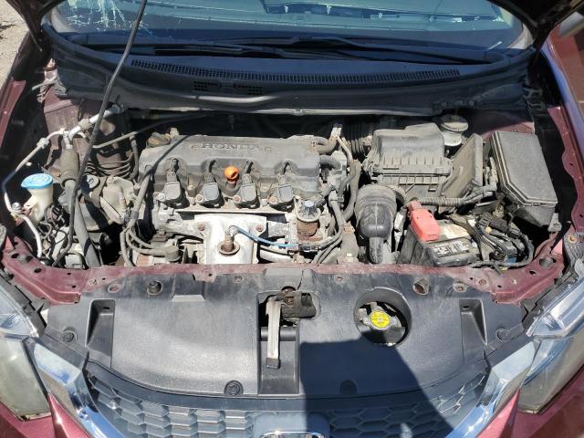 2HGFB2F58DH555414 - 2013 HONDA CIVIC LX Tünd qırmızı foto 11